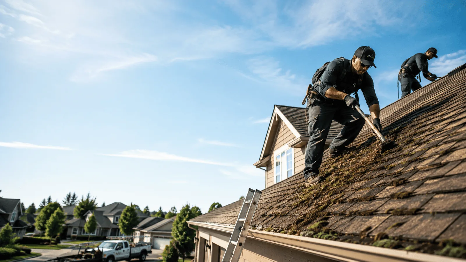 Roof Moss Removal in Jacksonville, OH near me